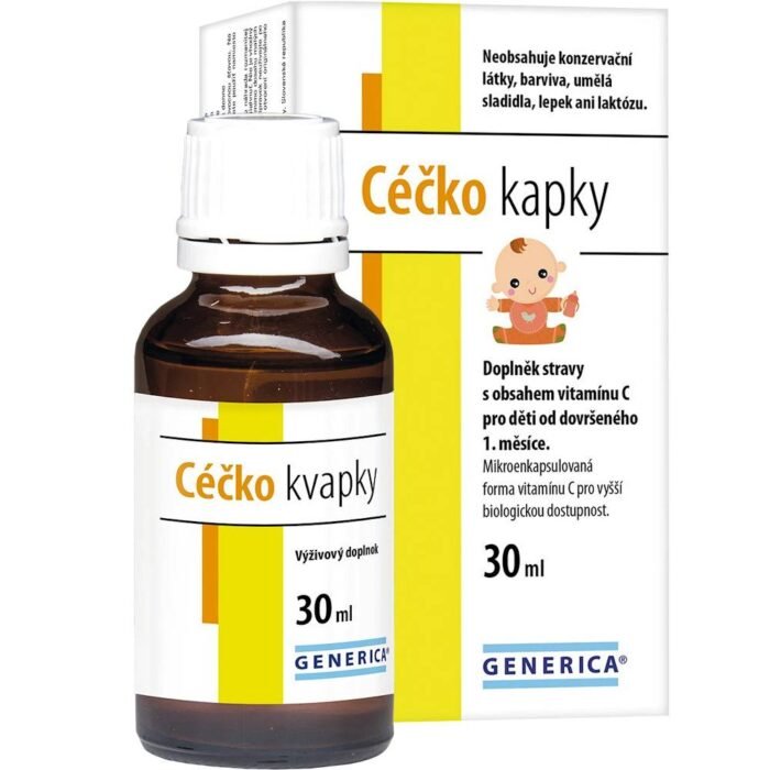 Weakened immune defense in infants-GENERICA C drops children from 1 m+ 30 ml,