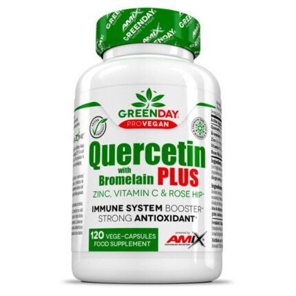 Chronic inflammation and joint discomfort-GREENDAY ProVegan Quercetin with Bromelain Plus,