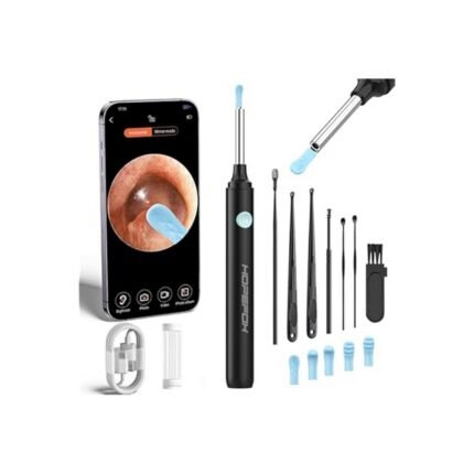 Unsafe ear cleaning without visibility – Hopefox Ear Wax Remover Otoscope,