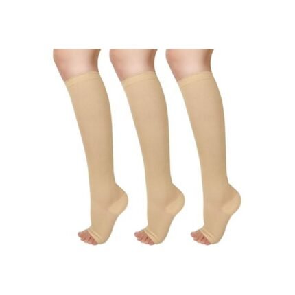 Leg fatigue during long shifts–Ikfashoni Compression Stockings 3 Pairs, Swollen calves from travel–Ikfashoni Medical Knee Socks, Mild varicose veins–Ikfashoni Unisex Compression Socks, Post-surgery recovery–Ikfashoni Graduated Compression Stockings