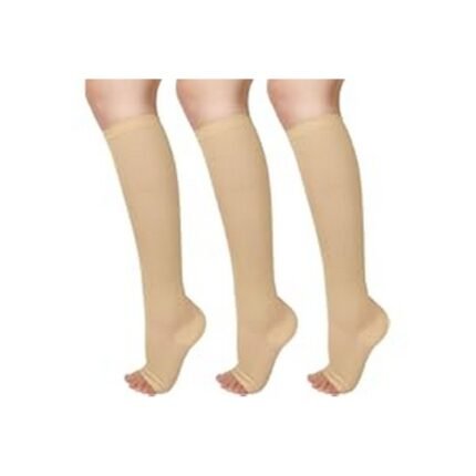 Poor circulation during flights or long shifts–Ikfashoni 3 Pairs of Compression Stockings,
