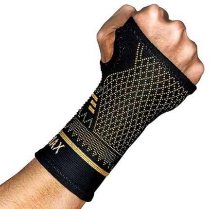 Relieves carpal tunnel pain – INDEEMAX 1 Pair Copper Wrist Braces with Thumb Loop for Deman and Men Bandage Wrist for Relief from Carpal Tunnel Arthritis and Other Pain, Reduces arthritis symptoms – INDEEMAX 1 Pair Copper Wrist Braces with Thumb Loop for Deman and Men Bandage Wrist for Relief from Carpal Tunnel Arthritis and Other Pain, Provides wrist stability – INDEEMAX 1 Pair Copper Wrist Braces with Thumb Loop for Deman and Men Bandage Wrist for Relief from Carpal Tunnel Arthritis and Other Pain, Prevents overuse strain – INDEEMAX 1 Pair Copper Wrist Braces with Thumb Loop for Deman and Men Bandage Wrist for Relief from Carpal Tunnel Arthritis and Other Pain