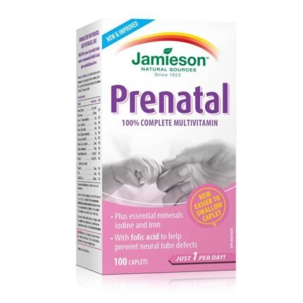 Supporting the health of the mother and baby - Jamieson Prenatal Multivitamin,