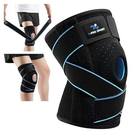 Meniscus Tear - Knee Brace with Side Stabilizers X-Pro Sport Adjustable Patella Meniscus Cross Ligament Support Professional Breathable Orthopedic Brace for Men and Women, Ligament Injury - Knee Brace with Side Stabilizers X-Pro Sport Adjustable Patella Meniscus Cross Ligament Support Professional Breathable Orthopedic Brace for Men and Women, Arthritis - Knee Brace with Side Stabilizers X-Pro Sport Adjustable Patella Meniscus Cross Ligament Support Professional Breathable Orthopedic Brace for Men and Women, Sports-Related Knee Pain - Knee Brace with Side Stabilizers X-Pro Sport Adjustable Patella Meniscus Cross Ligament Support Professional Breathable Orthopedic Brace for Men and Women
