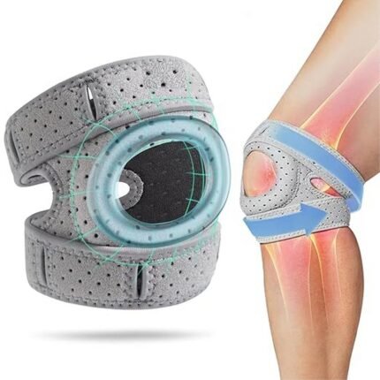 Meniscus Tear - Luylmo Wellness Knee Brace Adjustable Bandage Knee Support for Meniscus Tears Grey, Ligament Injury - Luylmo Wellness Knee Brace Adjustable Bandage Knee Support for Meniscus Tears Grey, Arthritis - Luylmo Wellness Knee Brace Adjustable Bandage Knee Support for Meniscus Tears Grey, Sports-Related Knee Pain - Luylmo Wellness Knee Brace Adjustable Bandage Knee Support for Meniscus Tears Grey