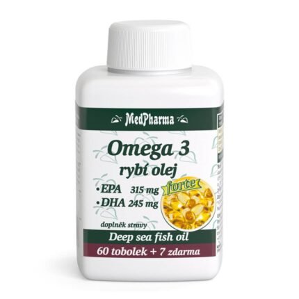 Low intake of omega-3 fatty acids-MEDPHARMA Omega 3 fish oil forte,