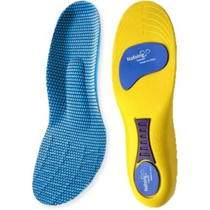 Foot fatigue and pain from flat feet-MEIION, Orthopaedic Insoles for Flat Feet 37-38 Yellow, Misalignment and poor posture from lack of arch support-MEIION, Orthopaedic Insoles for Flat Feet 37-38 Yellow, Heel discomfort during prolonged standing or walking-MEIION, Orthopaedic Insoles for Flat Feet 37-38 Yellow, Shock impact on joints and arches-MEIION, Orthopaedic Insoles for Flat Feet 37-38 Yellow
