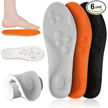 Arch pain and poor alignment caused by flat feet-Moosono, 3 Pairs of Orthopaedic Insoles for Flat Foot, Heel Spurs, Plantar Fasciitis, Size 39-40, Heel pain and discomfort from plantar fasciitis or heel spurs-Moosono, 3 Pairs of Orthopaedic Insoles for Flat Foot, Heel Spurs, Plantar Fasciitis, Size 39-40, Lack of cushioning and shock absorption in regular shoe insoles-Moosono, 3 Pairs of Orthopaedic Insoles for Flat Foot, Heel Spurs, Plantar Fasciitis, Size 39-40, Daily fatigue and foot strain from prolonged walking or standing-Moosono, 3 Pairs of Orthopaedic Insoles for Flat Foot, Heel Spurs, Plantar Fasciitis, Size 39-40