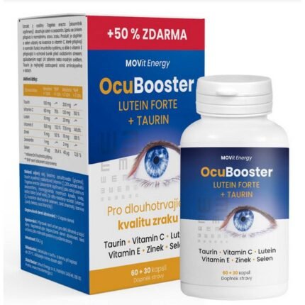 Support for vision during prolonged screen use — MOVit OcuBooster Lutein Forte + Taurin,