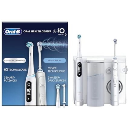 Gum inflammation from food particles – Oral-B Oral Health Center Oxyjet Irrigator