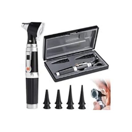 Poor visibility inside the ear – Otoscope with LED light,
