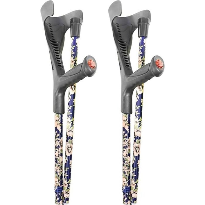 Provides foldable convenience for easy storage – PEPE Mobility - Folding Crutches x 2 Forearm Crutches Colour Foldable Adult Walking Aids Orthopaedic Height Adjustable, Offers orthopaedic support for better mobility – PEPE Mobility - Folding Crutches x 2 Forearm Crutches Colour Foldable Adult Walking Aids Orthopaedic Height Adjustable, Allows height adjustment for personalized fit – PEPE Mobility - Folding Crutches x 2 Forearm Crutches Colour Foldable Adult Walking Aids Orthopaedic Height Adjustable, Durable lightweight design for daily use – PEPE Mobility - Folding Crutches x 2 Forearm Crutches Colour Foldable Adult Walking Aids Orthopaedic Height Adjustable