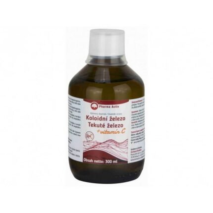 Correcting iron deficiency – Pharma Activ Colloidal Liquid Iron + Vitamin C,