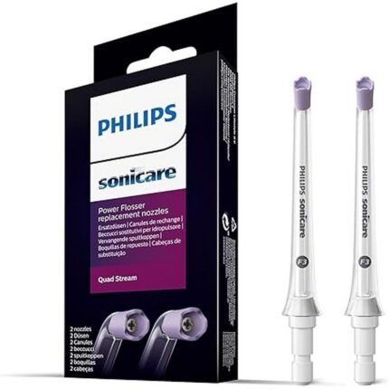 Limited interdental cleaning – Philips Sonicare Quad Stream Nozzle F3,