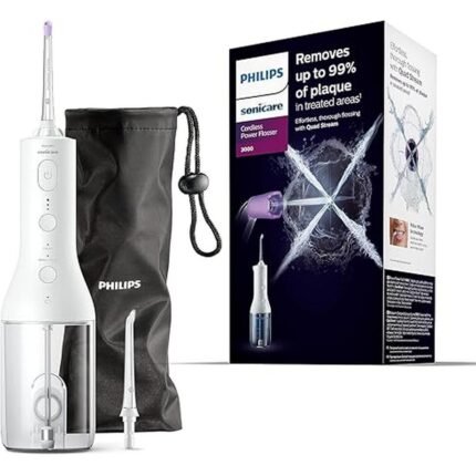 Ineffective flossing with string – Philips Sonicare Wireless Power Flosser 3000 Oral Irrigator,