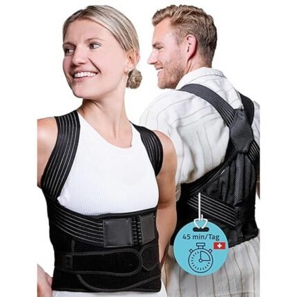 Corrige la mauvaise posture – PoshPose Back Straightener, Soulage les douleurs dorsales – PoshPose Back Straightener, Améliore l’alignement de la colonne vertébrale – PoshPose Back Straightener, Offre un ajustement confortable et réglable – PoshPose Back Straightener