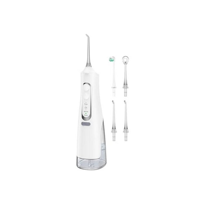 Missed interdental plaque – Powerful Oral Irrigator, Gum bleeding and sensitivity – Powerful Oral Irrigator, Inadequate cleaning around braces – Powerful Oral Irrigator, Need compact travel oral care – Powerful Oral Irrigator