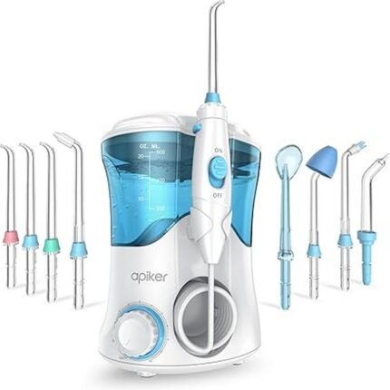 Limited water capacity disrupts oral care – Apiker 600 ml,
