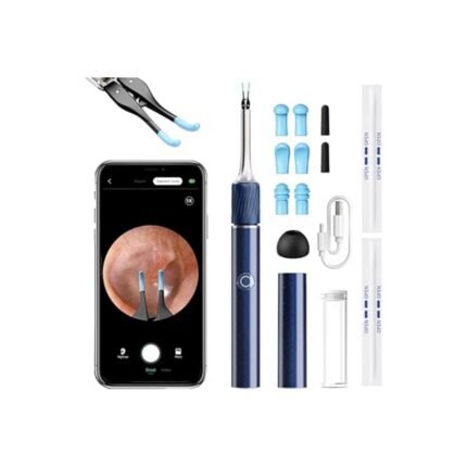 Ear injury from blind cleaning – Qimic HD Otoscope,