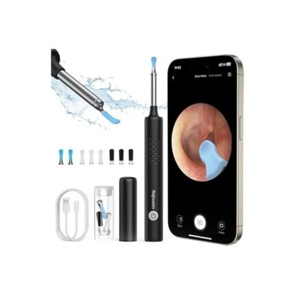 Cotton swabs push wax deeper – Rejauvan Ear Wax Remover Otoscope,