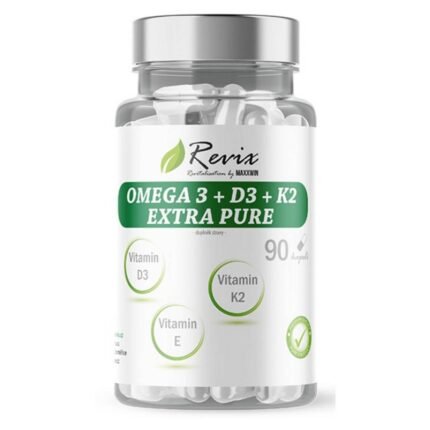 Inadequate intake of omega-3 fatty acids-REVIX Omega 3 + D3 + K2 extra pure,