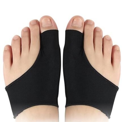 Reduces bunion pain and discomfort – Ruayia Hallux Valgus Socks, 1 Pair Bunion Correctors, Correction Bandage Socks with Integrated Silicone Gel Pads for Pain Relief for Hallux Valgus - Black, Supports big toe realignment – Ruayia Hallux Valgus Socks, 1 Pair Bunion Correctors, Correction Bandage Socks with Integrated Silicone Gel Pads for Pain Relief for Hallux Valgus - Black, Provides cushioning and pressure relief – Ruayia Hallux Valgus Socks, 1 Pair Bunion Correctors, Correction Bandage Socks with Integrated Silicone Gel Pads for Pain Relief for Hallux Valgus - Black, Comfortable for everyday use – Ruayia Hallux Valgus Socks, 1 Pair Bunion Correctors, Correction Bandage Socks with Integrated Silicone Gel Pads for Pain Relief for Hallux Valgus - Black