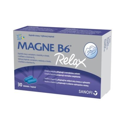 Reducing stress and anxiety – Sanofi Magne B6® Relax,