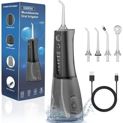 Traditional flossing is uncomfortable or ineffective – SURFOU Oral Irrigator,