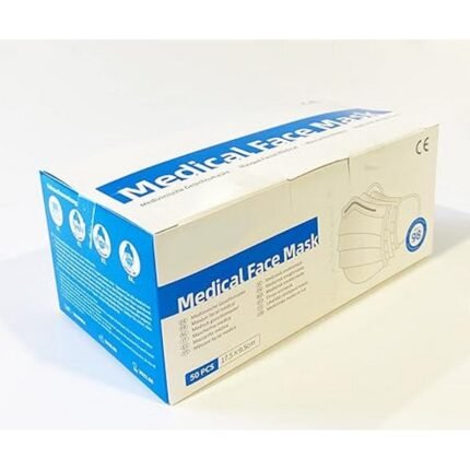 Protects against bacteria and viruses - Tegcare Type IIR Medical Face Mask Blue Pack of 50 BFE 99 EN146832019 200 g, Prevents discomfort during long wear - Tegcare Type IIR Medical Face Mask Blue Pack of 50 BFE 99 EN146832019 200 g, Provides certified protection - Tegcare Type IIR Medical Face Mask Blue Pack of 50 BFE 99 EN146832019 200 g, Ensures breathability and comfort - Tegcare Type IIR Medical Face Mask Blue Pack of 50 BFE 99 EN146832019 200 g