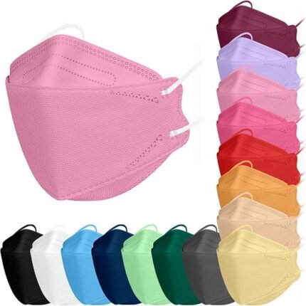 Provides colorful respiratory protection – TubeRoo FFP2 Maske Bunt Farbig Fischform 20 Stück Masken, Ensures comfortable ergonomic fit – TubeRoo FFP2 Maske Bunt Farbig Fischform 20 Stück Masken, Made with German quality standards – TubeRoo FFP2 Maske Bunt Farbig Fischform 20 Stück Masken, Suitable for daily protective use – TubeRoo FFP2 Maske Bunt Farbig Fischform 20 Stück Masken