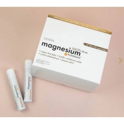 Rapid magnesium replenishment – VENIRA Magnesium Shots, 25ml,