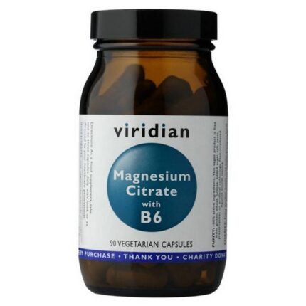 Supporting the nervous system – Viridian Magnesium Citrate with Vitamin B6,