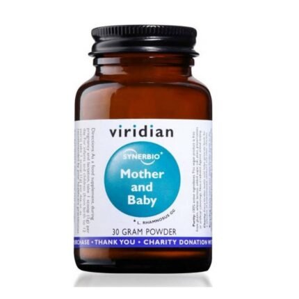 Immune system support for pregnant women and infants — Viridian Synerbio Mother and Baby,