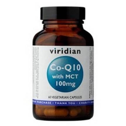 Low energy levels and fatigue-VIRIDIAN Nutrition Co-Q10 with MCT,