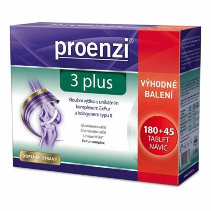 Support for joint health under increased stress — Walmark Proenzi 3 plus 180 + 45 tablets,