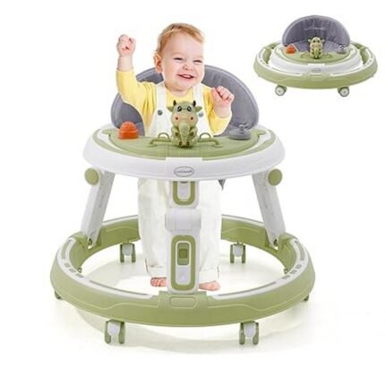 Supports walking development-3-in-1 Baby Walker, Enhances motor skills-3-in-1 Baby Walker, Encourages sensory and interactive play-3-in-1 Baby Walker, Provides safe anti-rollover design-3-in-1 Baby Walker