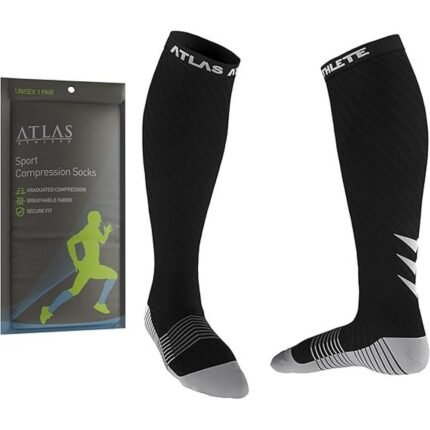 Improves circulation – Atlas Athlete Compression Socks for Men and Women - Ideal Compression Socks for Running, Cycling, Skiing - Graduated Compression, Reduces muscle fatigue – Atlas Athlete Compression Socks for Men and Women - Ideal Compression Socks for Running, Cycling, Skiing - Graduated Compression, Supports recovery – Atlas Athlete Compression Socks for Men and Women - Ideal Compression Socks for Running, Cycling, Skiing - Graduated Compression, Comfortable and durable – Atlas Athlete Compression Socks for Men and Women - Ideal Compression Socks for Running, Cycling, Skiing - Graduated Compression