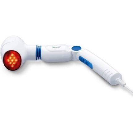 Relieves muscle tension - Beurer MG40 Infrared Massager with Rotating Head, Improves blood circulation - Beurer MG40 Infrared Massager with Rotating Head, Reduces stiffness and soreness - Beurer MG40 Infrared Massager with Rotating Head, Provides relaxation and wellness - Beurer MG40 Infrared Massager with Rotating Head