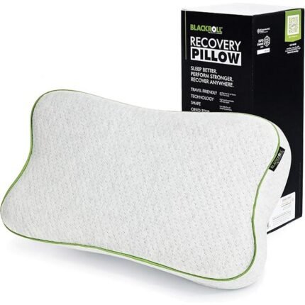 Reduces neck pain - Blackroll Recovery Pillow – Orthopaedic HWS Pillow, Supports spine alignment - Blackroll Recovery Pillow – Orthopaedic HWS Pillow, Eases shoulder tension - Blackroll Recovery Pillow – Orthopaedic HWS Pillow, Enhances sleep posture - Blackroll Recovery Pillow – Orthopaedic HWS Pillow