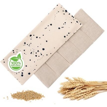 Relieves muscle tension - Blumtal Cotton Wheat Warming Cushion, Provides soothing heat therapy - Blumtal Cotton Wheat Warming Cushion, Removable and washable cover - Blumtal Cotton Wheat Warming Cushion, Ideal for back and neck pain relief - Blumtal Cotton Wheat Warming Cushion