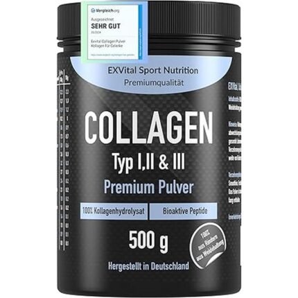 Supports skin elasticity – Collagen Powder, 500 g, Bioactive Collagen Hydrolysate Peptides, Strengthens hair & nails – Collagen Powder, 500 g, Bioactive Collagen Hydrolysate Peptides, Maintains joint health – Collagen Powder, 500 g, Bioactive Collagen Hydrolysate Peptides, Supports connective tissue – Collagen Powder, 500 g, Bioactive Collagen Hydrolysate Peptides