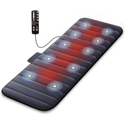 Relieves neck, back, and leg pain-COMFIER Electric Massage Mat with Heat Function for Full Body Massage, Vibration Massage Mat with 10 Motors, 2 Therapy Heating Pads, 5 Massage Modes and 3 Vibration Strengths, Gift, Reduces muscle tension-COMFIER Electric Massage Mat with Heat Function for Full Body Massage, Vibration Massage Mat with 10 Motors, 2 Therapy Heating Pads, 5 Massage Modes and 3 Vibration Strengths, Gift, Enhances relaxation-COMFIER Electric Massage Mat with Heat Function for Full Body Massage, Vibration Massage Mat with 10 Motors, 2 Therapy Heating Pads, 5 Massage Modes and 3 Vibration Strengths, Gift, Improves blood circulation-COMFIER Electric Massage Mat with Heat Function for Full Body Massage, Vibration Massage Mat with 10 Motors, 2 Therapy Heating Pads, 5 Massage Modes and 3 Vibration Strengths, Gift