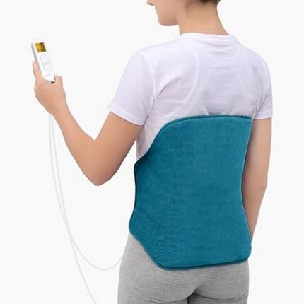 Relieves back pain-Comfytemp Large Heating Pad for Back with 9 Heat Settings 0.5-9h Automatic Shut-Off 39 x 61 cm Electric Back Warmer Heat Belt Heat Cushion Machine Washable Max Waist Circumference 120 cm, Reduces lumbar tension-Comfytemp Large Heating Pad for Back with 9 Heat Settings 0.5-9h Automatic Shut-Off 39 x 61 cm Electric Back Warmer Heat Belt Heat Cushion Machine Washable Max Waist Circumference 120 cm, Provides safe and comfortable heat therapy-Comfytemp Large Heating Pad for Back with 9 Heat Settings 0.5-9h Automatic Shut-Off 39 x 61 cm Electric Back Warmer Heat Belt Heat Cushion Machine Washable Max Waist Circumference 120 cm, Ensures adjustable heat and secure fit-Comfytemp Large Heating Pad for Back with 9 Heat Settings 0.5-9h Automatic Shut-Off 39 x 61 cm Electric Back Warmer Heat Belt Heat Cushion Machine Washable Max Waist Circumference 120 cm