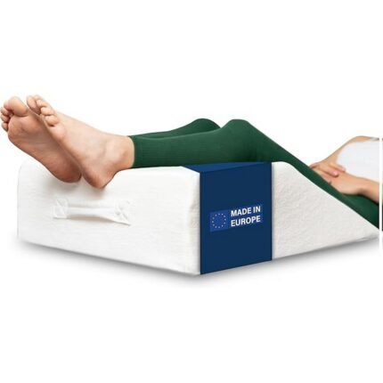 Improves leg circulation - Dreamzie Vein Cushion, Provides elevated leg support - Dreamzie Vein Cushion, Made with Oeko-Tex certified materials - Dreamzie Vein Cushion, Breathable and washable hypoallergenic cover - Dreamzie Vein Cushion