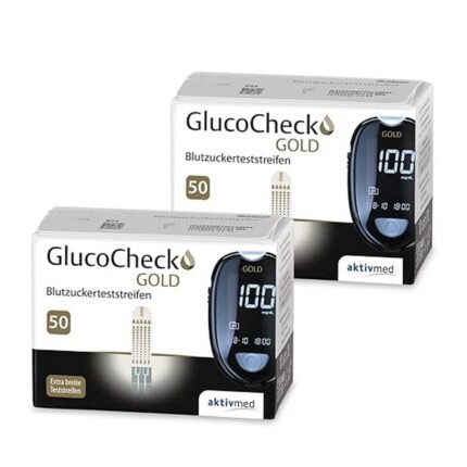 Accurate blood sugar monitoring - GlucoCheck Gold - 100 Blood Glucose Test Strips to Control Blood Sugar Value - Can be used with the GlucoCheck Gold Blood Glucose Monitor, Convenient daily testing - GlucoCheck Gold - 100 Blood Glucose Test Strips to Control Blood Sugar Value - Can be used with the GlucoCheck Gold Blood Glucose Monitor, Reliable diabetes management - GlucoCheck Gold - 100 Blood Glucose Test Strips to Control Blood Sugar Value - Can be used with the GlucoCheck Gold Blood Glucose Monitor, Compatible with GlucoCheck Gold Monitor - GlucoCheck Gold - 100 Blood Glucose Test Strips to Control Blood Sugar Value - Can be used with the GlucoCheck Gold Blood Glucose Monitor