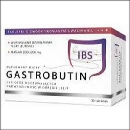 Irritable Bowel Syndrome (IBS) symptoms - Hasco Gastrobutin IBS 30 tablets