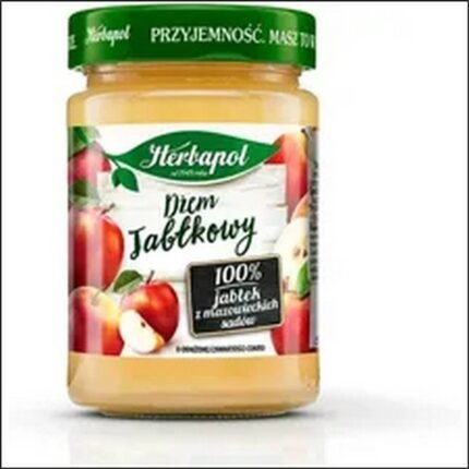 Lack of natural fruit flavor in spreads - Herbapol Dżem Jabłkowy 280g