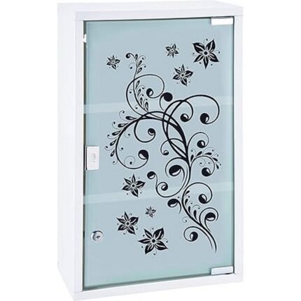 Securely store and organize medicines and first aid supplies with this HI lockable wall cabinet.