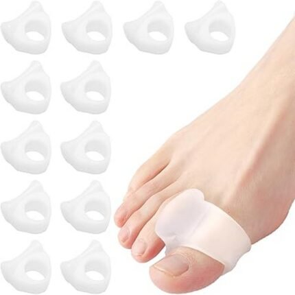 Corrects hammer toes - IKKAB Gel Toe Separators, Aligns bunions - IKKAB Gel Toe Separators, Separates overlapping toes - IKKAB Gel Toe Separators, Relieves friction and pressure - IKKAB Gel Toe Separators