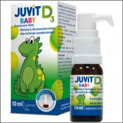 Vitamin D3 deficiency in infants - Juvit Baby D3 oral drops 10ml